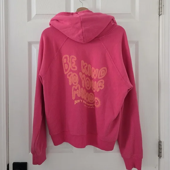 Spiritual Gangster Sun Smiley Harper Hoodie Size L - Picture 6 of 11